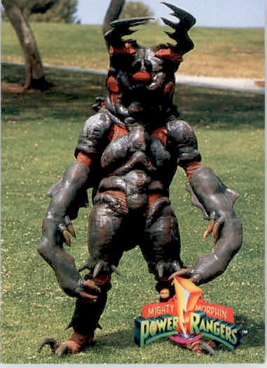 Commander Crayfish - 1995 Collect-A-Card Power Rangers The New Season Hobby - #5