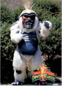 Kongador - 1995 Collect-A-Card Power Rangers The New Season Hobby - #3