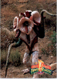 Bloom Of Doom - 1995 Collect-A-Card Power Rangers The New Season Hobby - #23