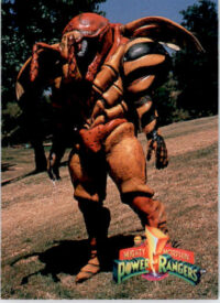 Grumble Bee - 1995 Collect-A-Card Power Rangers The New Season Hobby - #33