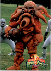 Octopus - 1995 Collect-A-Card Power Rangers The New Season Hobby - #51