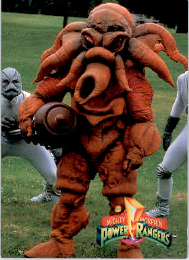 Octopus - 1995 Collect-A-Card Power Rangers The New Season Hobby - #51