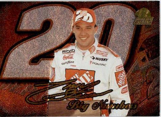Tony Stewart - 1999 Press Pass Stealth - #1 - Big Numbers Promo Racing