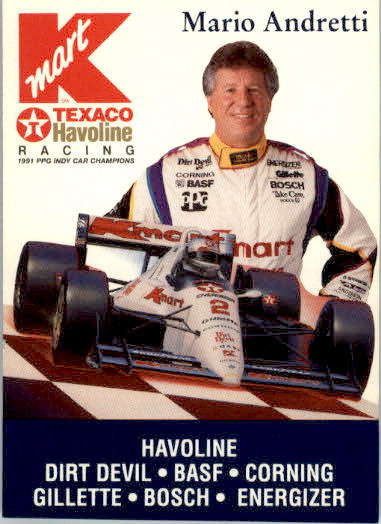 Mario Andretti - 1992 Kmart - #2 - Racing