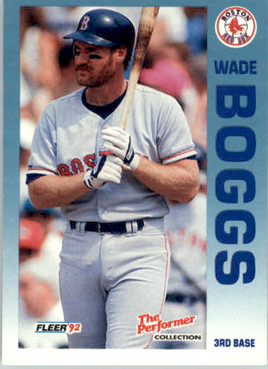 Wade Boggs - 1992 Fleer 7-Eleven/Citgo The Performer - #9 - Baseball