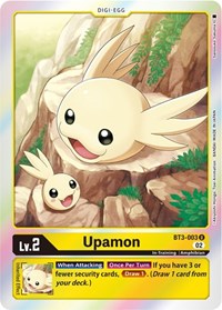Upamon - BT3-003 (Resurgence Booster Reprint) - Resurgence Booster - Foil NM