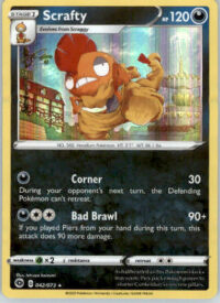 Scrafty - Champion's Path - 42/73 - Holo NM