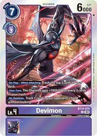 Devimon - Blast Ace - Foil NM