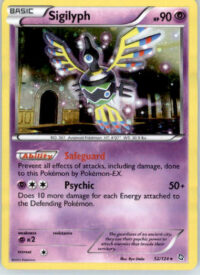 Sigilyph - Cosmos Holo - Blister Exclusives - 052/124 - Holo NM