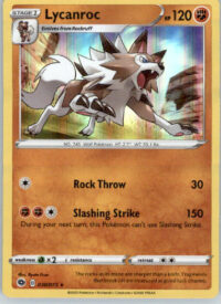 Lycanroc - Champion's Path - 30/73 - Holo NM