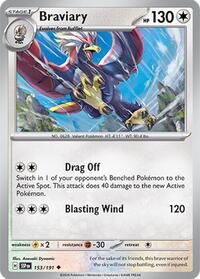 Braviary - 153/191 - SV08: Surging Sparks - NM