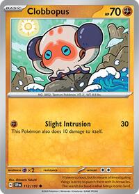 Clobbopus - 112/191 - SV08: Surging Sparks - NM