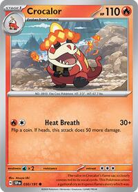 Crocalor - SV08: Surging Sparks - NM