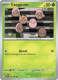 Exeggcute - 002/191 - SV08: Surging Sparks - NM