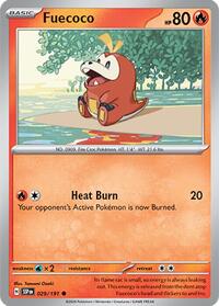 Fuecoco - SV08: Surging Sparks - NM