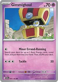Gimmighoul - SV08: Surging Sparks - NM
