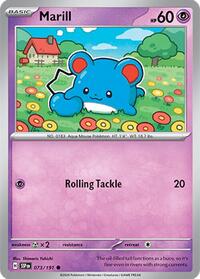 Marill - SV08: Surging Sparks - NM