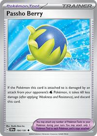 Passho Berry - SV08: Surging Sparks - NM