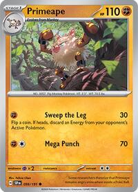Primeape - SV08: Surging Sparks - NM