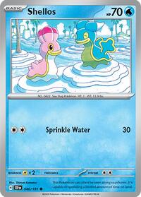 Shellos - SV08: Surging Sparks - NM