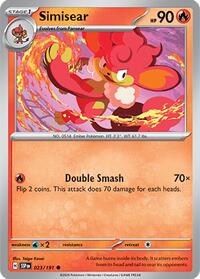 Simisear - SV08: Surging Sparks - NM