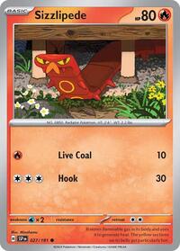 Sizzlipede - SV08: Surging Sparks - NM