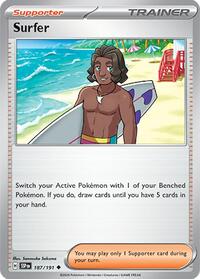 Surfer - 187/191 - SV08: Surging Sparks - NM