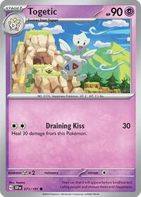 Togetic - SV08: Surging Sparks - NM