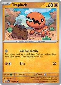 Trapinch - SV08: Surging Sparks - NM