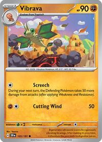 Vibrava - 105/191 - SV08: Surging Sparks - NM