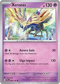 Xerneas - SV08: Surging Sparks - NM