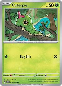 Caterpie - SV09: Journey Together - NM