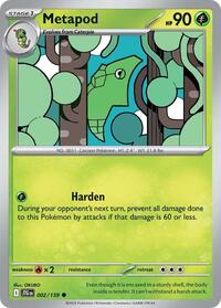 Metapod - SV09: Journey Together - NM
