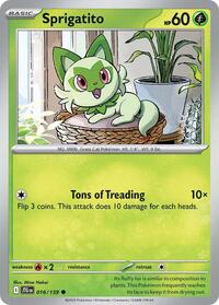 Sprigatito - SV09: Journey Together - NM