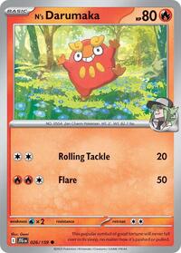 N's Darumaka - SV09: Journey Together - NM