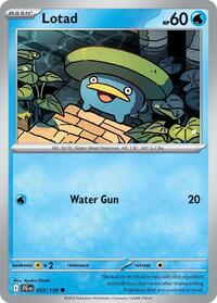 Lotad - SV09: Journey Together - NM