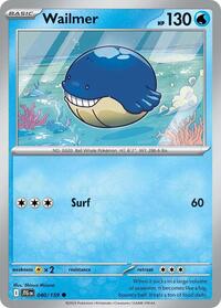 Wailmer - SV09: Journey Together - NM