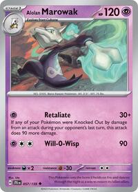 Alolan Marowak - SV09: Journey Together - NM