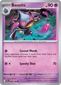 Banette - SV09: Journey Together - NM