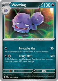 Weezing - SV09: Journey Together - NM