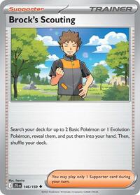 Brock's Scouting - 146/159 - SV09: Journey Together - NM