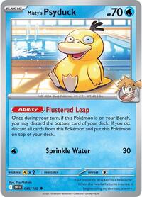 Misty's Psyduck - SV10: Destined Rivals - NM