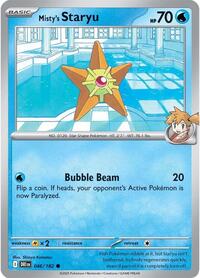 Misty's Staryu - SV10: Destined Rivals - NM