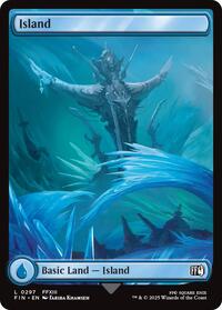 Island (0297) - Final Fantasy - Foil NM