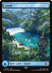 Island (0298) - Final Fantasy - Foil NM