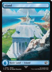 Island (0299) - Final Fantasy - Foil NM