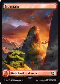 Mountain (0303) - Final Fantasy - Foil NM