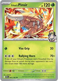 Ethan's Pinsir - SV10: Destined Rivals - NM
