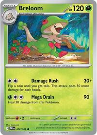 Breloom - SV10: Destined Rivals - NM