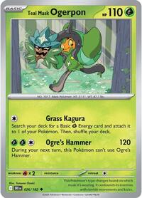 Teal Mask Ogerpon - SV10: Destined Rivals - NM